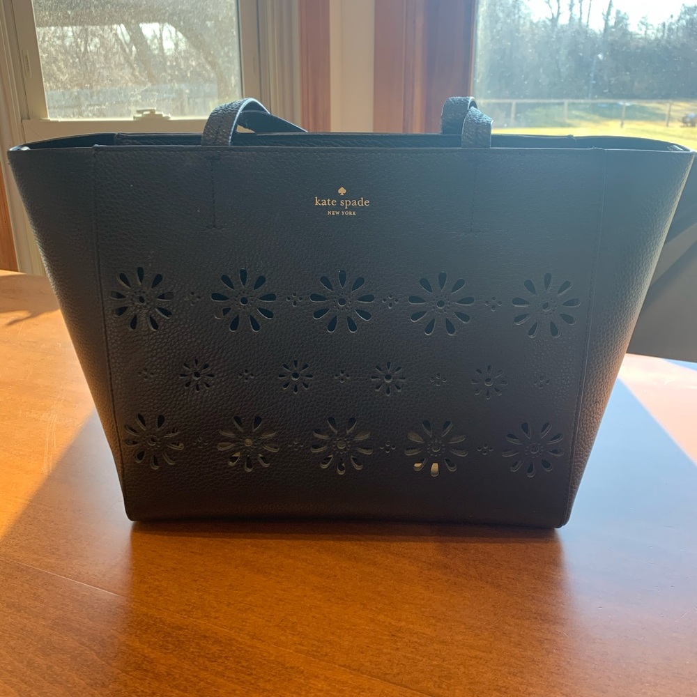 Kate Spade Flower Cutout Purse